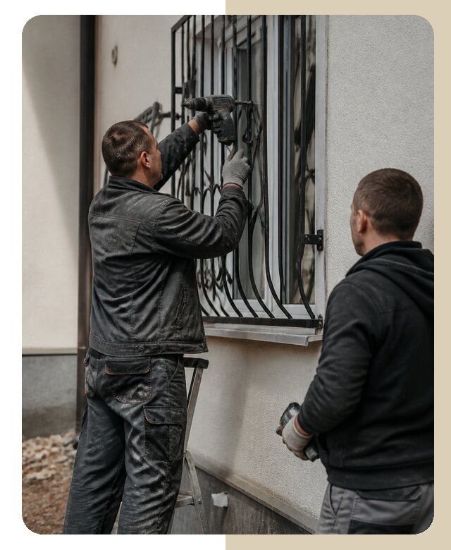 Установка наружных решеток в Чернушке от 4976 р. | ДвериЛегко-Чрш